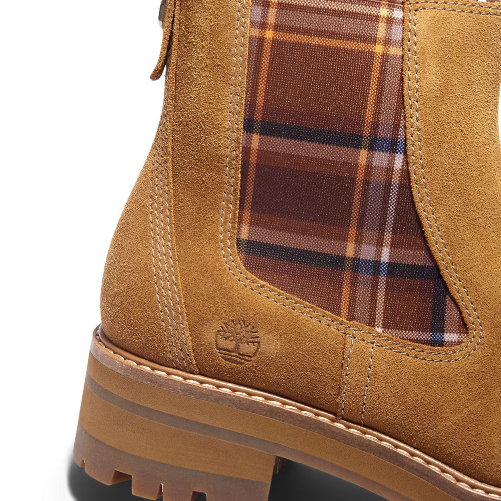 Botas de Inverno Feminino - Timberland Courmayeur Valley Pull-On - POIEK7542 - Marrom